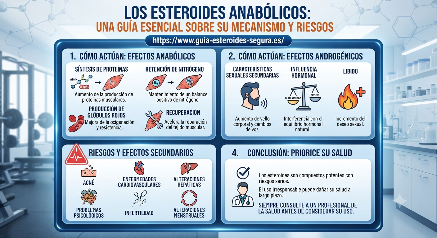 Cómo funcionan los esteroides en el cuerpo