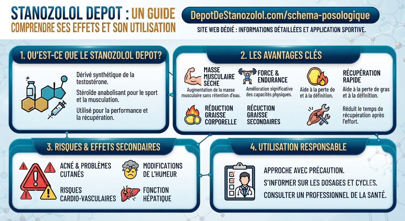 Cours sur le Depot de Stanozolol : Guide et Application