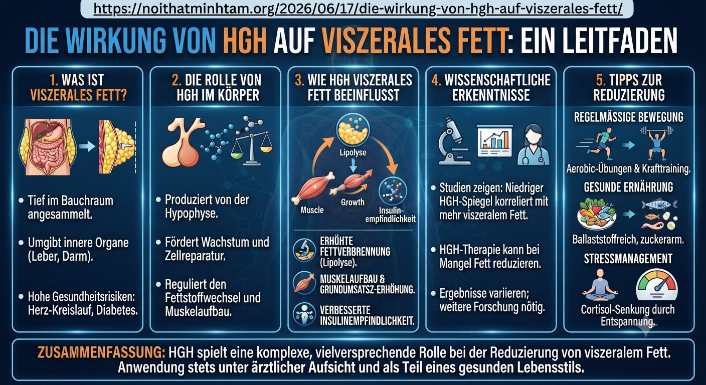 Die Wirkung von HGH auf viszerales Fett