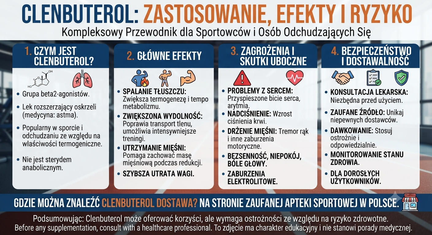Efekty Clenbuterolu: Co warto wiedzieć?
