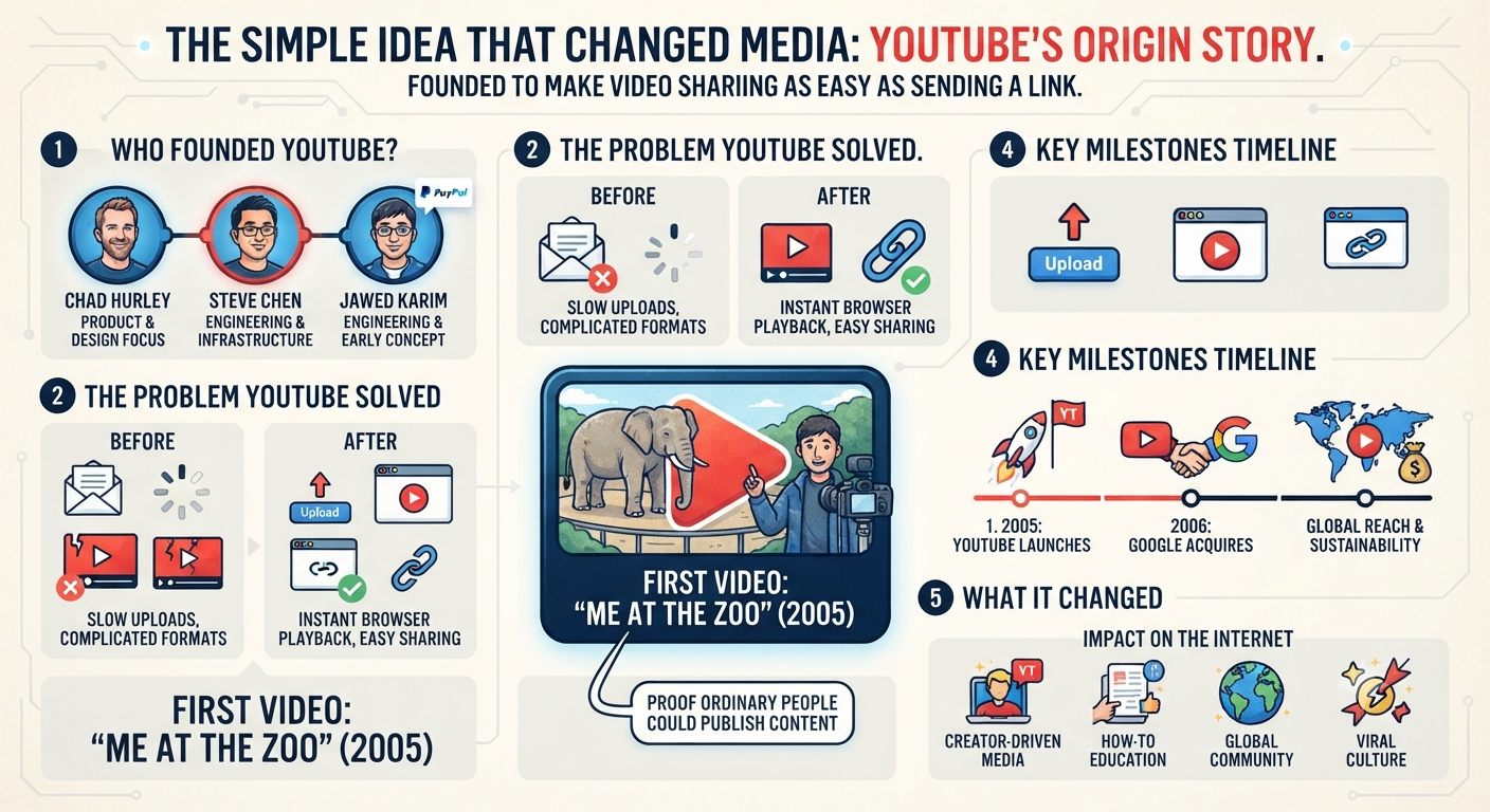 The Founding of YouTube A Short History