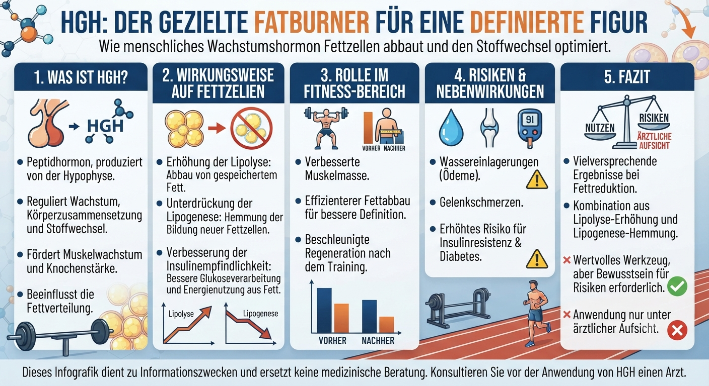 Wie HGH Fettzellen gezielt abbaut